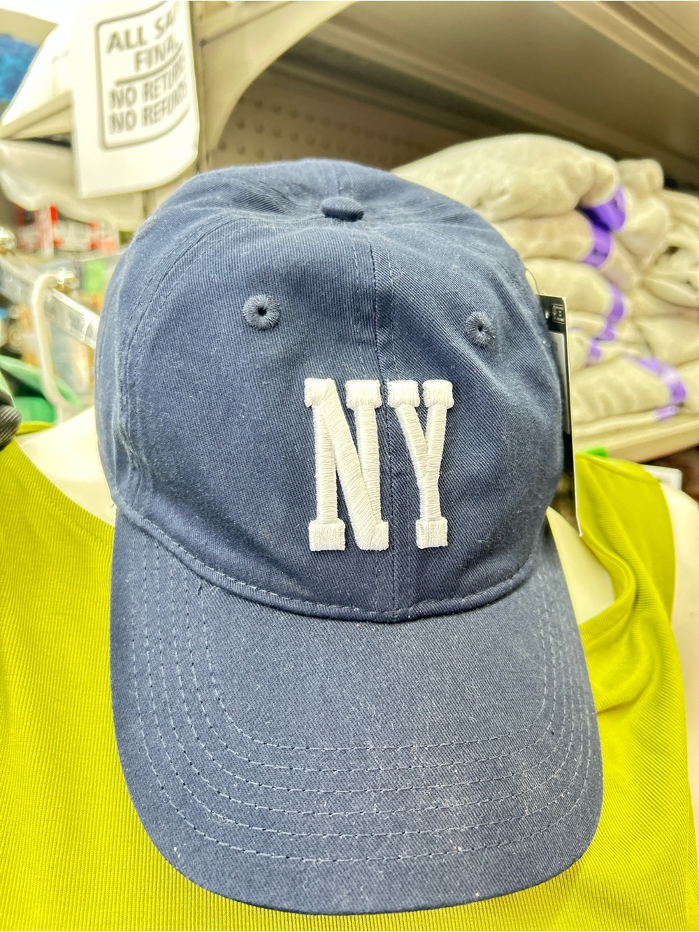 Scotch & Soda Navy Blue Adjustable Cap